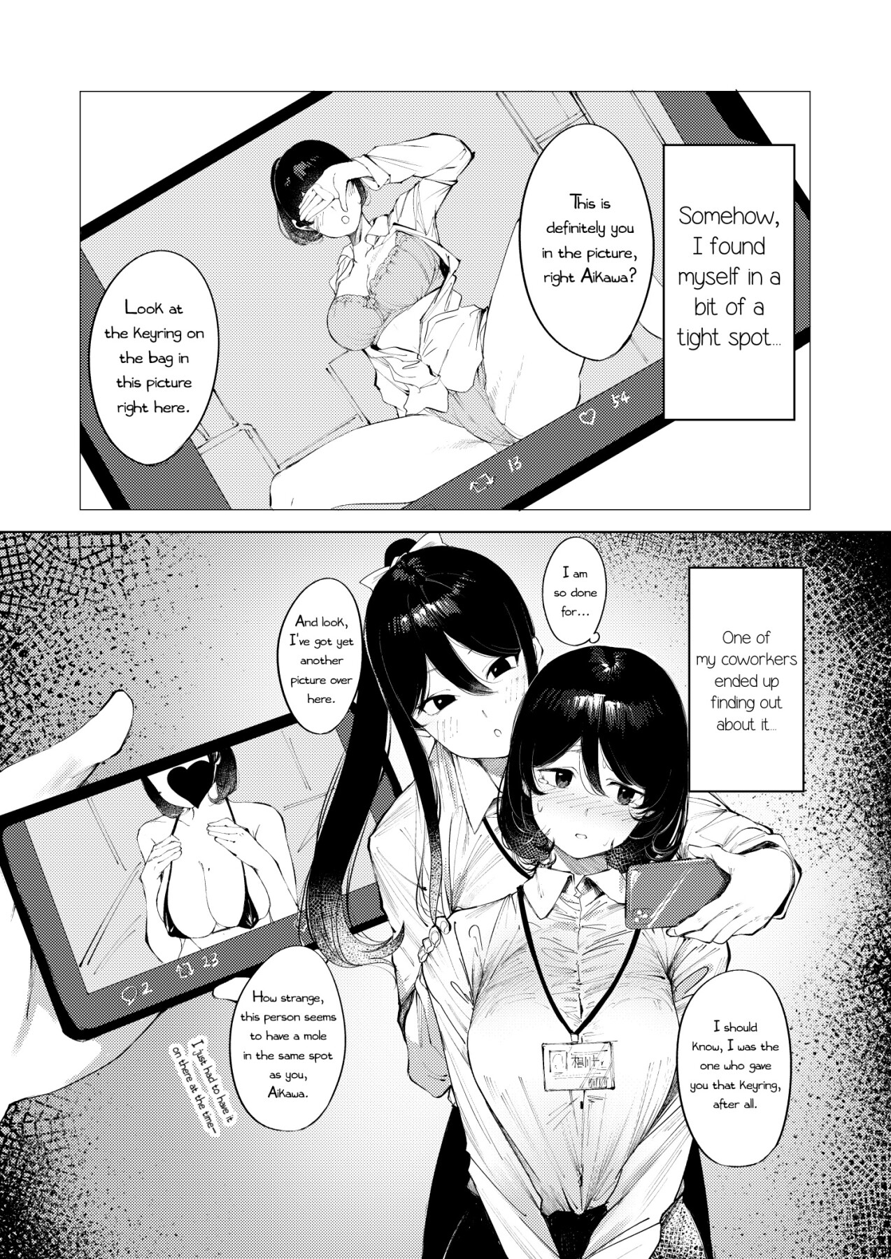 Hentai Manga Comic-Secret Account Exposed-Read-2